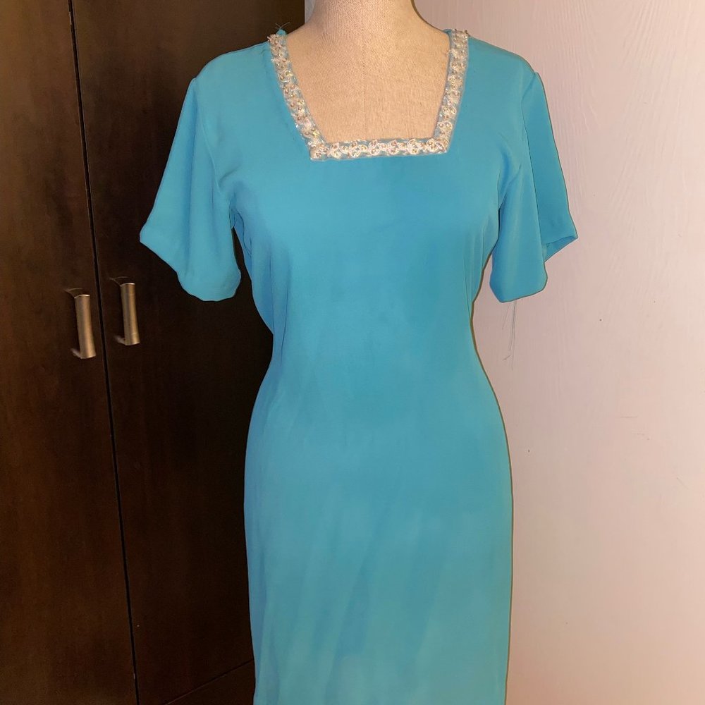 Salwar Suit- Blue/Silver